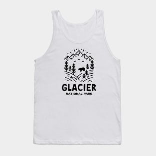 Glacier National Park - Glacier Majesty Escapade Tank Top